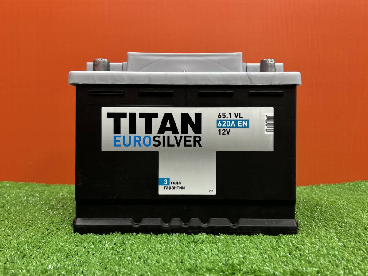Аккумулятор TITAN EUROSILVER 6СТ-65.1 VL