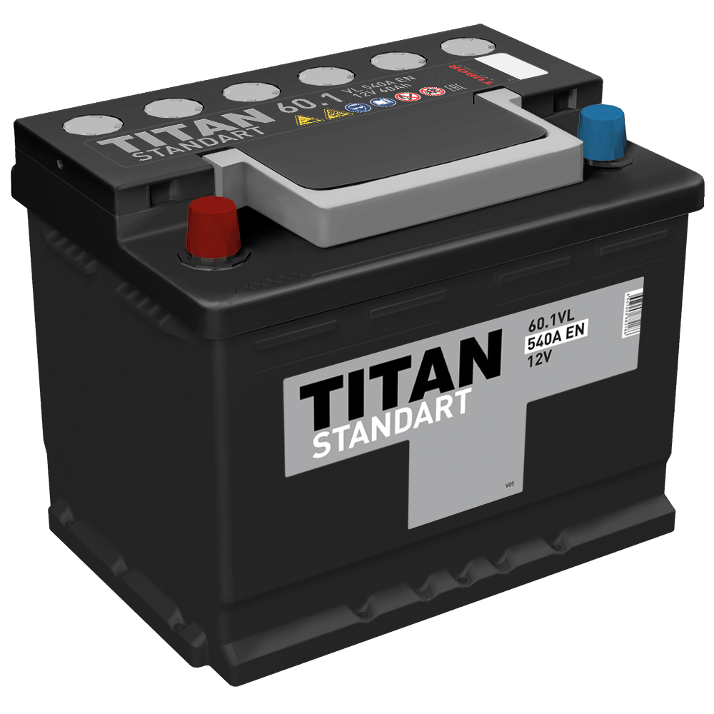 Аккумулятор TITAN STANDART 6СТ-60.1 VL