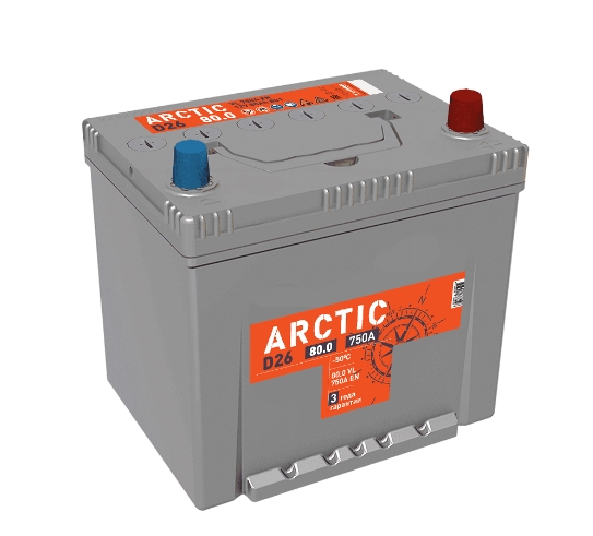 Аккумулятор ARCTIC ASIA 6СТ-80.0 VL B01
