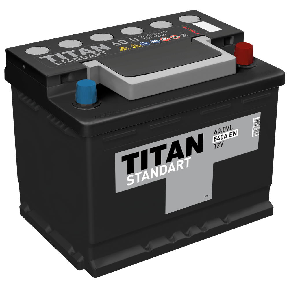 Аккумулятор TITAN STANDART 6СТ-60.0 VL